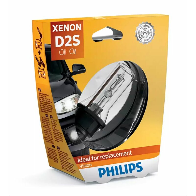 D2S 35W P32d-2 Xenon Vision 1st. Philips, CHF 52,95