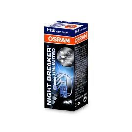 Osram NIGHT BREAKER® UNLIMITED  H3, Halogen 12V, 1er...