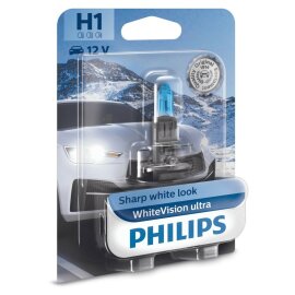 H1 12V 55W P14,5s WhiteVision Ultra 1St. Philips
