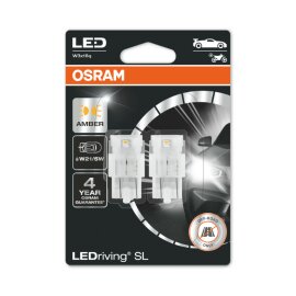 W21/5W LEDriving SL Amber 12V Blister 2 St. OSRAM