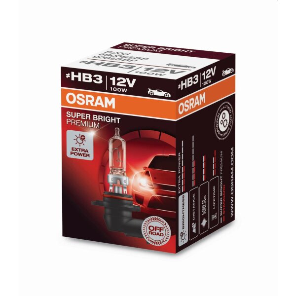 Osram OFF ROAD (HB3), Halogen 12V, 1er Faltschachtel - 69005SBP