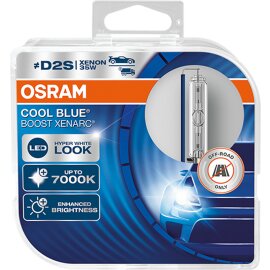 D2S 12V+24V 35W P32d-2 COOL BLUE BOOST 7000K 2St - NEUE AUSFÃœHRUNG - OSRAM (NO ECE)