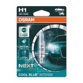 H1 12V 55W P14.5s Cool Blue INTENSE NextGen. 5000K +100%...