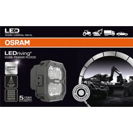 LEDriving® Cube PX4500 Flood - Profesionelles Licht 1 St. OSRAM