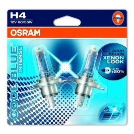Osram COOL BLUE® INTENSE H4, Halogen 12V,...