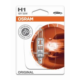 Osram Orginal H1, Halogen 12V, Einzelblister - 64150-01B