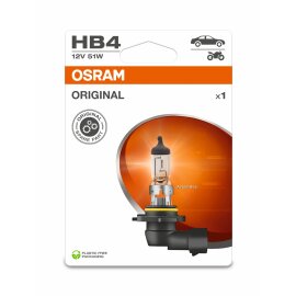 OSRAM 9006-1BL - HB4 12V 51W P22d 1Stk. Blister Original...