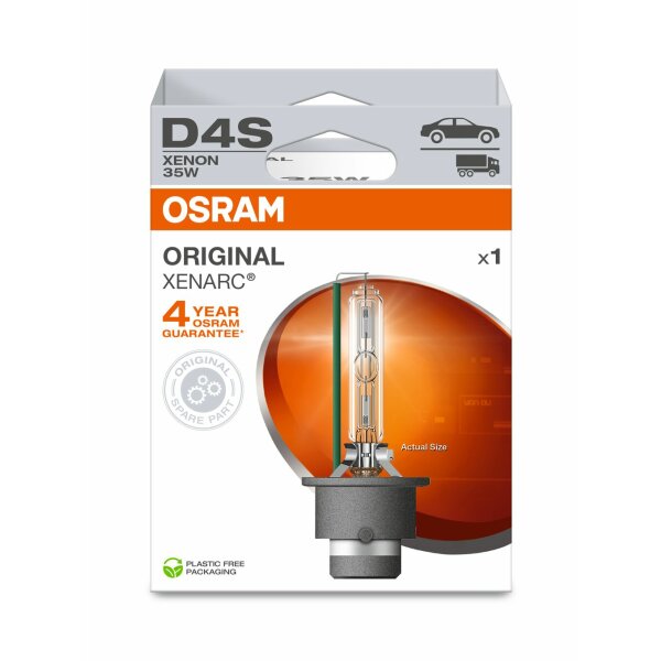 OSRAM 66440-1HB - D4S 12V+24V 35W P32d-5 Original XENARC Softcover Box 1Stk.