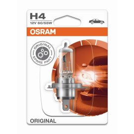 Osram Orginal H4, Halogen 12V, Einzelblister - 64193-01B