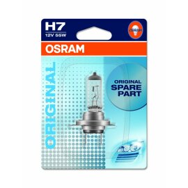 Osram Orginal H7, Halogen 12V, Einzelblister - 64210-01B