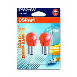 Osram DIADEM® Chrome  PY21W,  12V, Doppelblister - 7507DPA