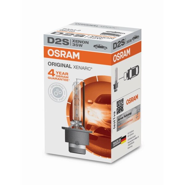 Osram XENARC® D2S, Xenon xV, 1er Faltschachtel - 66240