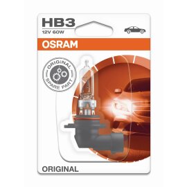 Osram Orginal HB3, Halogen 12V, Einzelblister - 9005-01B