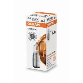 Osram MOTORCYCLE LAMPS S2, 12V, 1er Faltschachtel - 64327