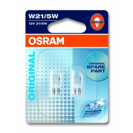 Osram Signallampe W21/5W, 12V, Doppelblister - 7515-02B
