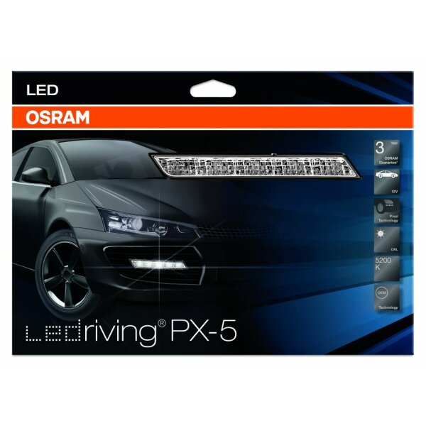 Osram LEDriving® PX-5 – LED daytime running light LED, 12V, Faltschachtel, LEDDRL301
