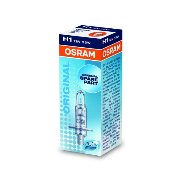 Osram Orginal H1, Halogen 12V, 1er Faltschachtel - 64150