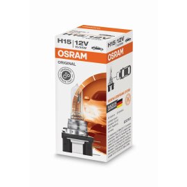 Osram Orginal H15, Halogen 12V, 1er Faltschachtel - 64176