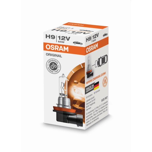 Osram Orginal H9, Halogen 12V, 1er Faltschachtel - 64213