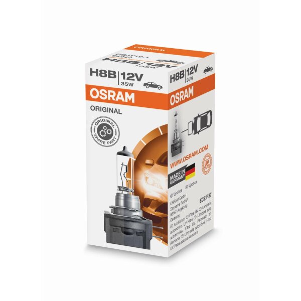 Osram Orginal H8B, Halogen 12V, 1er Faltschachtel - 64242