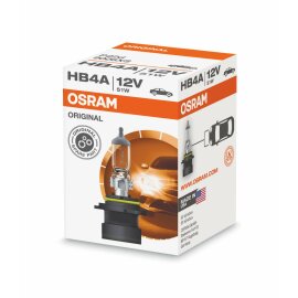 Osram Orginal HB4A, Halogen 12V, 1er Faltschachtel - 9006XS