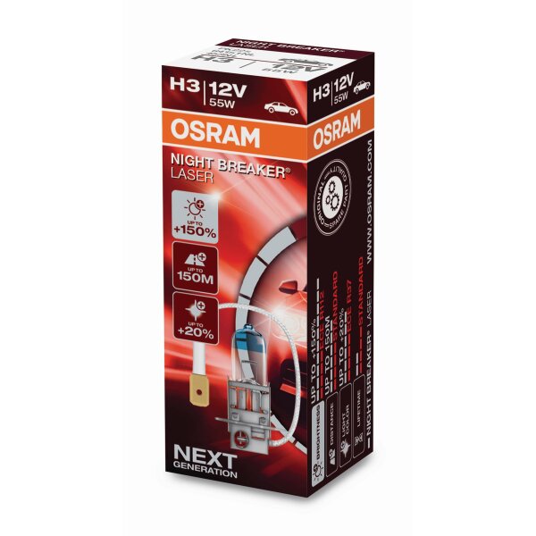 H4 NIGHT BREAKER LED StVZO-Konforme Profi-Set +230% mehr Licht 2St. OSRAM,  CHF 148,95