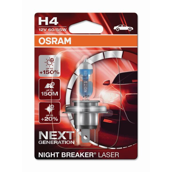 OSRAM H4 Halogen Autolampe 62204SBP, CHF 11,95