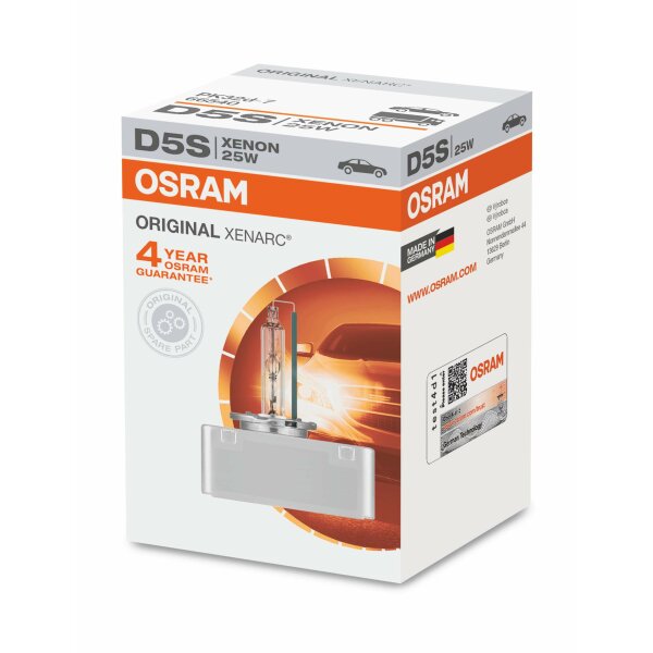 D5S 12V+24V 25W PK32D-7 Original XENARC Faltschachtel OSRAM