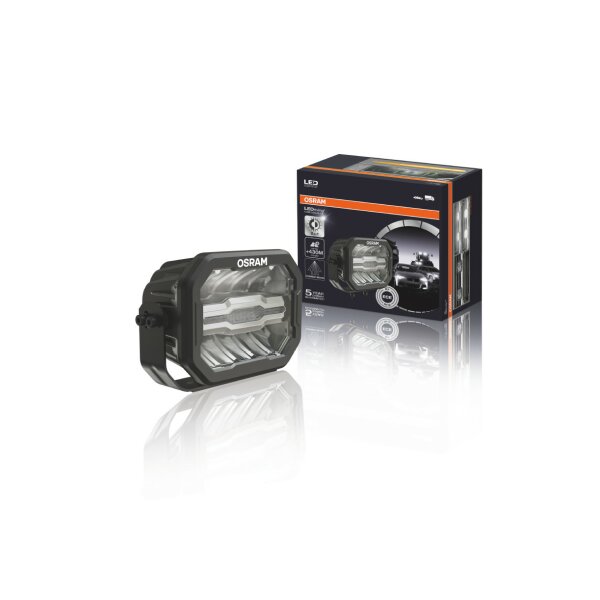 LED-Zusatzscheinwerfer Osram LEDriving® ROUND MX180-CB mit Tagfahrlicht