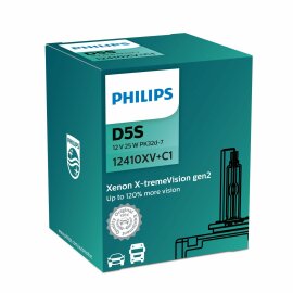 D5S 12/24V 25W PK32d-7 X-tremeVision Gen2 1St. Philips