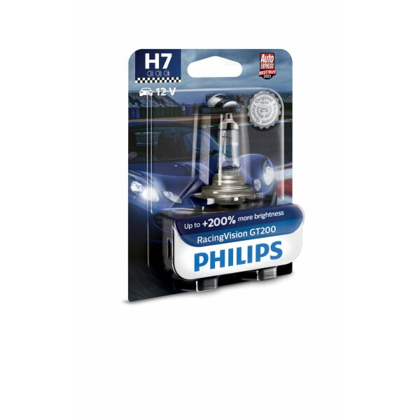 H7 12V 55W PX26d RacingVision GT200 1St. Blister Philips