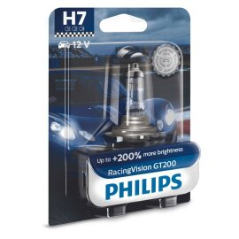 H7 12V 55W PX26d RacingVision GT200 1St. Blister Philips