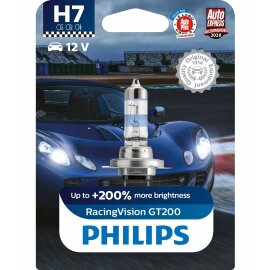 H7 12V 55W PX26d RacingVision GT200 1St. Blister Philips