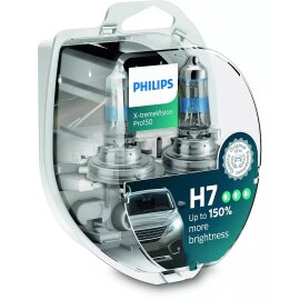 H7 12V 55W PX26d X-tremeVision Pro150 2St. Philips