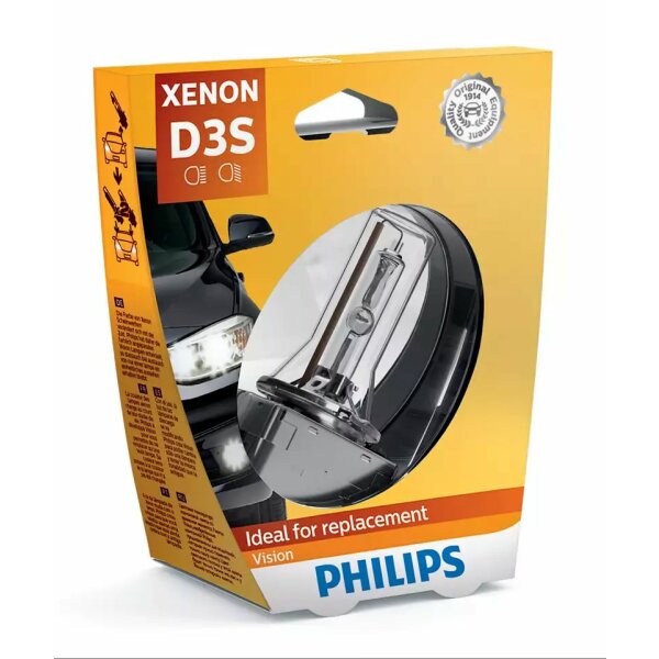 PHILIPS D3S Xenon Autolampe 42403VIS1, CHF 140,95