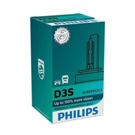 D3S 35W PK32d-5 X-treme Vision +150% Xenon 1st. Philips