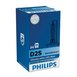 D2S 35W P32d-2 WhiteVision 5000K Xenon 1st. Philips