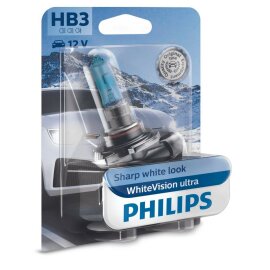 HB3 12V 60W P20d WhiteVision Ultra 1St. Philips