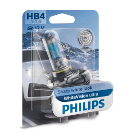 HB4 12V 51W P22d WhiteVision Ultra 1St. Philips