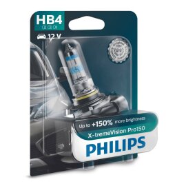 HB4 12V 51W P22d X-tremeVision Pro150 1St. Blister Philips