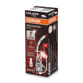 Osram  TRUCKSTAR® PRO H3, Halogen 24V, 1er...